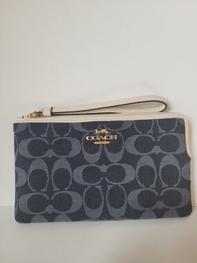 Coach Large Signature Wristlet